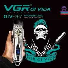 Máquina de Cortar Cabelo Profissional V-267 | VGR