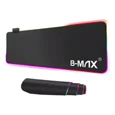 Mouse Pad Gamer Extra Grande Led Rgb 80x30 Cm Preto B-max