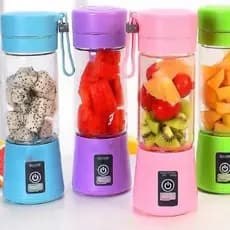 Mini Liquidificador Portátil Usb Juice Cap Take Shake 6 Lâminas Recarregavel