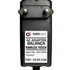 Fonte Carregador Ramuza Touch segura prática 6V 0.5A compacta