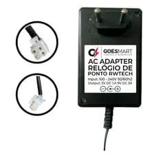 Fonte 5vdc 9vcv 4 Vias Relogio De Ponto Rwtech Bioprox-c 960