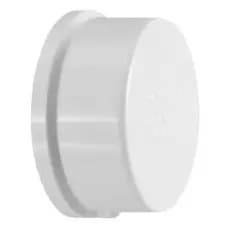 Kit c/10 Unidades Cap Tampão Pvc Branco 100mm Krona Esgoto