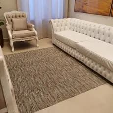 Tapete Para Sala 1,50x1,00 Com Antiderrapante
