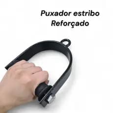 Puxador estribo fechado cross over academia musculação