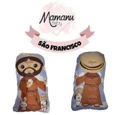 Almofada Naninha Santinho São Fancisco