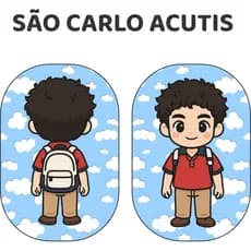 Almofada Naninha São Carlo Acutis Almofadinha