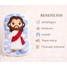 Almofada Naninha Lembrancinha Jesus