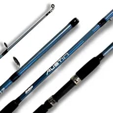 Vara Barata Para Molinete Maruri Austin 2,40m 60lbs Pesqueiro Cast 170g Pop Fishing Tamba Pirarara