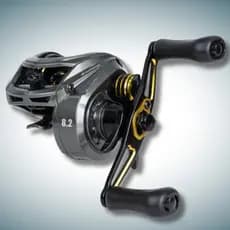 Carretilha Kawana Lite 11 Rolamentos Drag 7,5kg Super Leve 178g Chassi Carbono Isca Artificial Bait