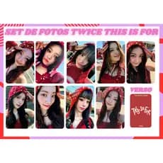 Kit de Photocards Twice - This is For - Fanmade, K-pop, Alta qualidade