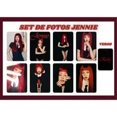 Kit de photocards JENNIE - RUBY -Fanmade, K-pop, Alta qualidade
