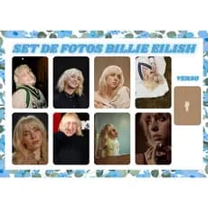 Kit de photocards - BILLIE EILISH -Fanmade, celebridade, Alta qualidade