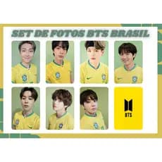 Kit de photocards BTS - BRASIL -Fanmade, K-pop, Alta qualidade