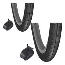 Pack 02 Pneu 20 X 1.75 K-154 Slick 02 Câmara 20x1.75