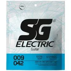 Sg Encordoamento P/guitarra 09 Extra Leve 1a Extra