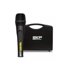 Microfone Skp 35 Pro Xlr Microfone Instrumental De Fio Preto