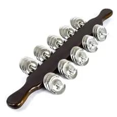 Rocar Madeira Tabaco Platinelas De Aço Inox Torelli Rr 020 Marrom-escuro