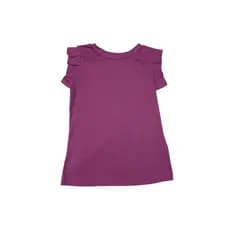Blusa Canelada Casual Roxa