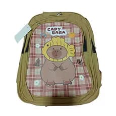 Mochila Escolar Infantil Capivara