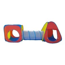 Barraca Infantil 3 Em 1 Com Tunel + 100 Bolinhas