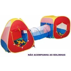 Toca Barraca Infantil 3 Em 1 Com Tunel-  Linda! Top! **