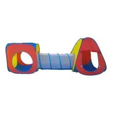 Toca Barraca Infantil 3 Em 1 Com Tunel - Linda! Top **