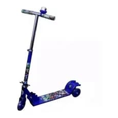 Patinete Infantil de ferro 3 rodas com luz de Led- Vingadores