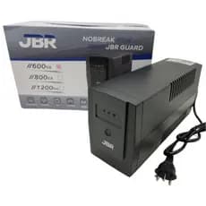 No break JBR Guard 600 600VA entrada e saída de 220V preto