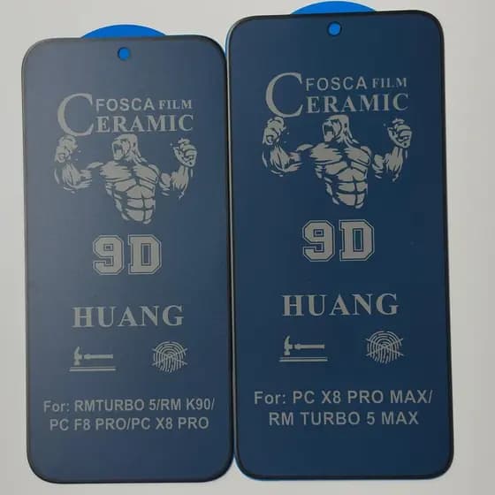 Película Cerâmica Fosca Privacidade Flexível Para Celular Poco X3 X4 X5 X6 X7 X8 Pro Max 25XM PL25
