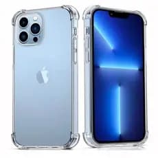 Capa Anti Impacto Transparente Para iPhone 11 12 13 14 15 16 17 AIR Mini Plus Pro Max      -  CP 026