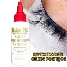 Removedor Salon Pro 60ml Profissional Para Cílios e Extensão