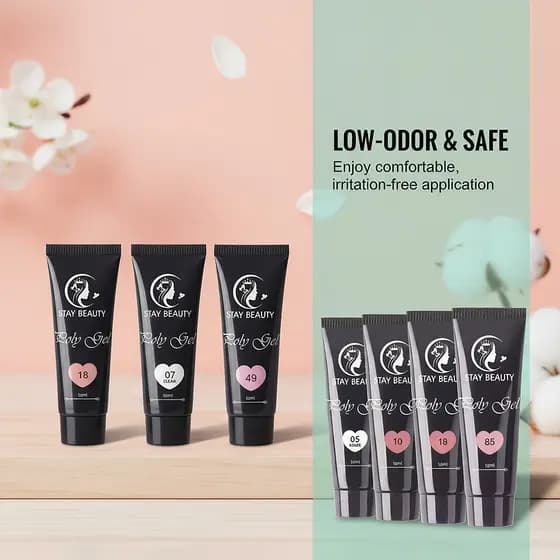 Polygel 30ml/60ml LED UV Profissional Poligel