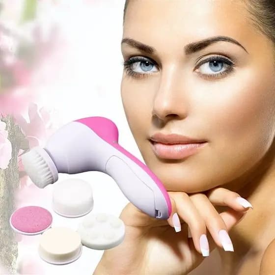 Massageador Limpeza Facial Escova de limpeza facial 5 em 1