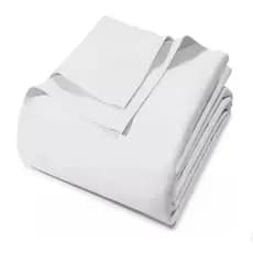 Kit 02 Lençol Branco Sem Elástico Padrão Presidio Cpd