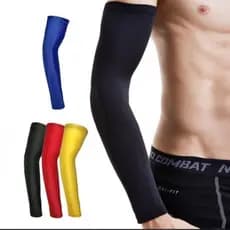 Par de Manguito Mangote Esporte Ciclismo Motoqueiro Basquete Laser
