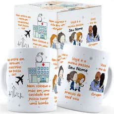 Caneca Greys Anatomy Frases - Caixa Personalizada
