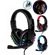Headset Gamer Fone Ouvido Microfone PS4 PC Xbox RGB