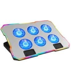Cooler Notebook Base Suporte Ventoinha 6fan Acelerador