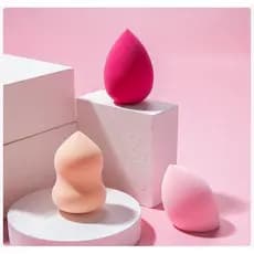 ESPONJA PARA MAQUIAGEM 3 ESPONJA DE ROSTO FACIAL MAQUIAGEM BASE CORRETIVO DE GOTA D´AGUA