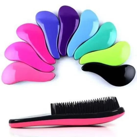 Escova de cabelo anti-nó magica pente unixess - Anti Frizz