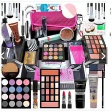 Kit Maquiagem Presente Natal Completo Melhores Marcas Gloss