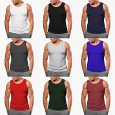 Camisetas Regata Masculina TAGH 100% ALGODÃO Penteado SEM ESTAMPA Lisa Academia Básica Promoção