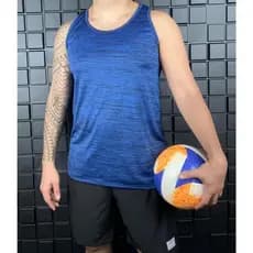 Camiseta Regata Básica Academia Respirável Cores Blusa Treino Confortável Dia a Dia
