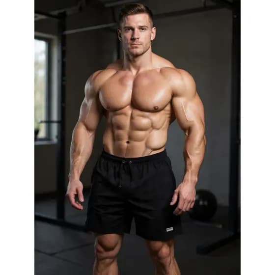 Bermuda maculina academia tactel com elastano bolso lisa shorts com alta qualidade
