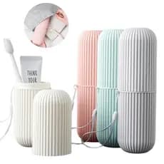 Porta Escovas De Dente Estojo E Creme Dental Portátil Viagem Bolsa Escola