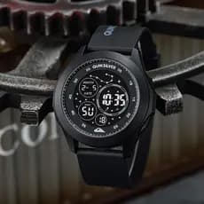 Novo Estilo Homem Quicksilver Relógio De Pulso Masculino Esportivo Digital À Prova D'água Com Bracelete De Borracha
