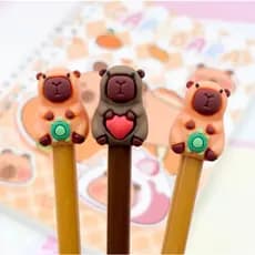 Caneta Capivara Love Fofa – 0.5mm Preta