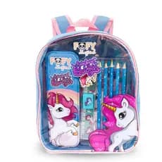 Kit Mochilinha Unicórnio com - 10 Peças -FOFY