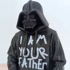 Boneco Decorativo | Darth Vader Impresso em 3D | Geek/Nostalgia