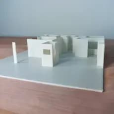 Maquete Personalizada Impressa em 3D – Até 24cm – Envie sua Planta Baixa
